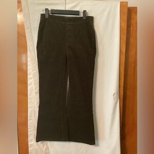 PILCRO FLARED BRUSHED COTTON PANTS SZ XS